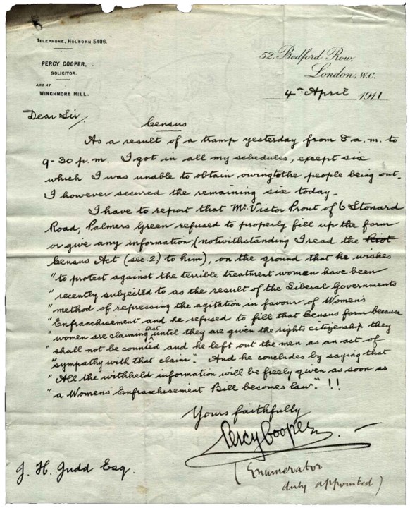 Letter Cooper to Judd