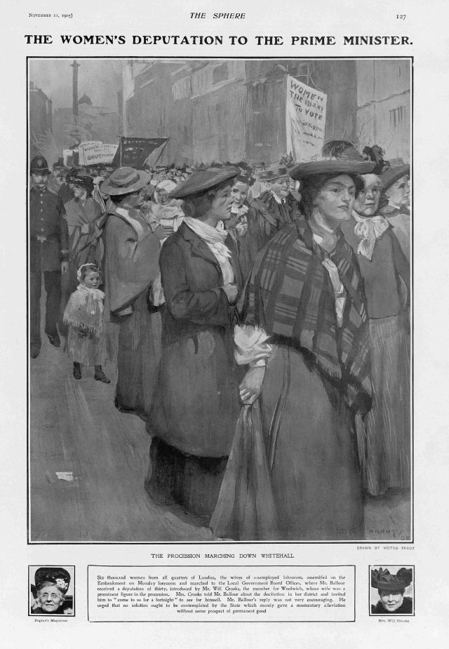 Victor Prout engraving The Sphere 11 November 1905