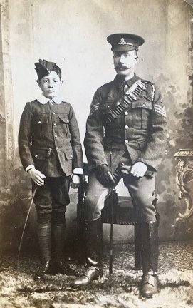 David John and John Davidson WW1 era